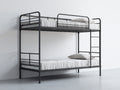 Lits superposés-Métal-210x102x165 cm-Noir-Style moderne
